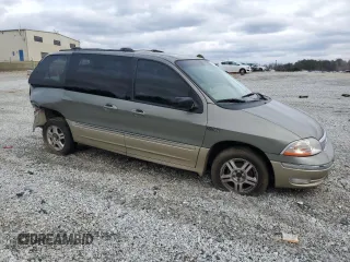 2001 Ford Windstar SEL with VIN 2FMZA534X1BA47029, listed as a Copart auction lot 44507505 with 129,346 mi miles and Salvage Title. Bid and sale history available at carsss.com. Image 4.