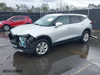 2020 Chevrolet Blazer LT with VIN 3GNKBDRS5LS592451, listed as a IAAI auction lot 41721191 with 78,341 mi miles. Bid and sale history available at carsss.com. Image 18.