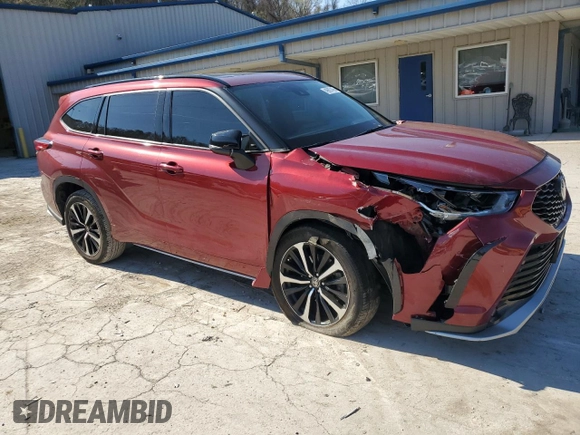 2021 Toyota Highlander XSE z VIN 5TDLZRBH6MS076478, wystawiony jako Copart lot #49897455 z przebiegiem 102 439 mil mil oraz Szkoda całkowita • Salvage title. Historia ofert i sprzedaży dostępna na DreamBid. Obrazek 4.