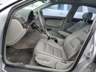 2004 Audi A4 3.0L with VIN WAULT68E04A068464, listed as a Copart auction lot 78646214 with 192,368 mi miles and Clean Title. Bid and sale history available at carsss.com. Image 7.