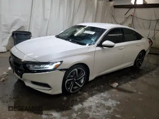 2019 Honda Accord Sport with VIN 1HGCV1F33KA112831, listed as a Copart auction lot 87912415 with 39,675 mi miles and Salvage Title. Bid and sale history available at carsss.com. Image 1.