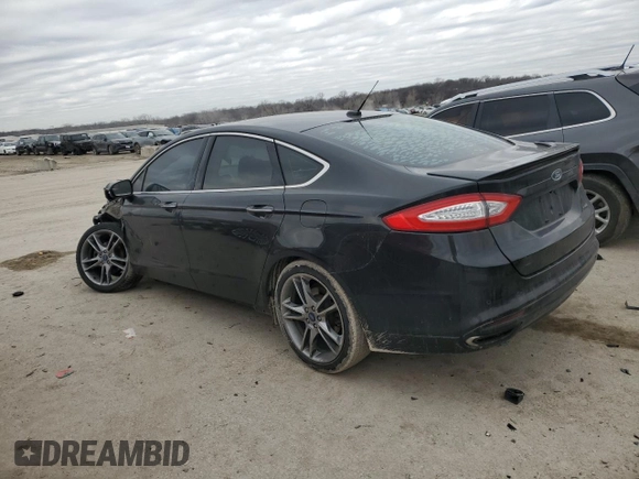 2014 Ford Fusion Titanium with VIN 3FA6P0K95ER227814, listed as a Copart auction lot 44222535 with Not Provided miles and Salvage Title. Bid and sale history available at DreamBid. Image 2.