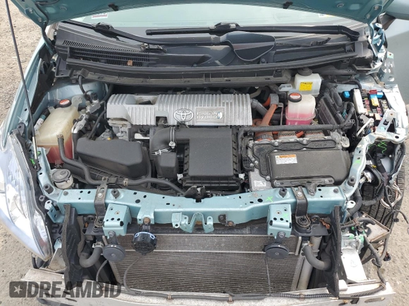 2014 Toyota Prius z VIN JTDKN3DP6E3063791, wystawiony jako Copart lot #60249165 z przebiegiem 98 576 mil mil oraz Szkoda całkowita • Salvage title. Historia ofert i sprzedaży dostępna na DreamBid. Obrazek 11.