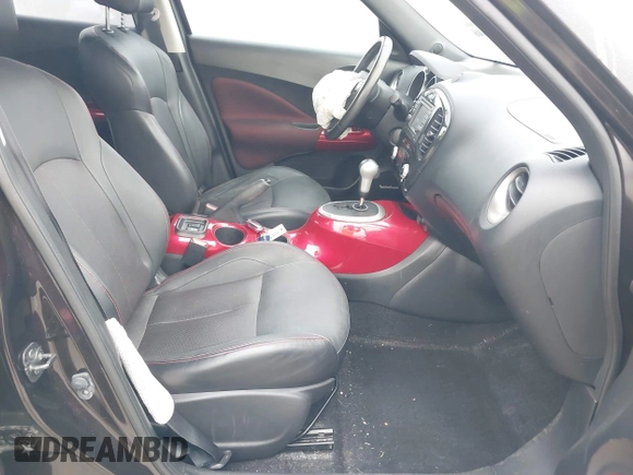 2014 Nissan Juke S with VIN JN8AF5MV1ET361155, listed as a IAAI auction lot 41486346 with 106,397 mi miles. Bid and sale history available at carsss.com. Image 5.