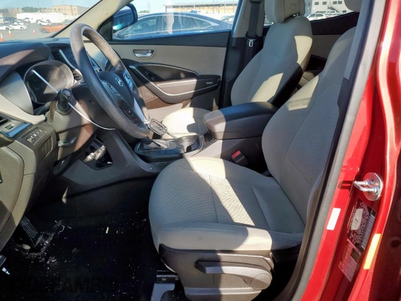 2017 Hyundai Santa Fe 2.4L with VIN 5XYZT3LB2HG499466, listed as a Copart auction lot 61686425 with 99,858 mi miles and Clean title. Bid and sale history available at DreamBid. Image 7.