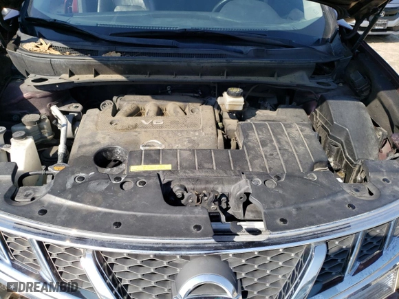 2013 Nissan Murano LE with VIN JN8AZ1MW4DW306382, listed as a Copart auction lot 44526524 with 182,210 mi miles and Salvage Title. Bid and sale history available at carsss.com. Image 12.