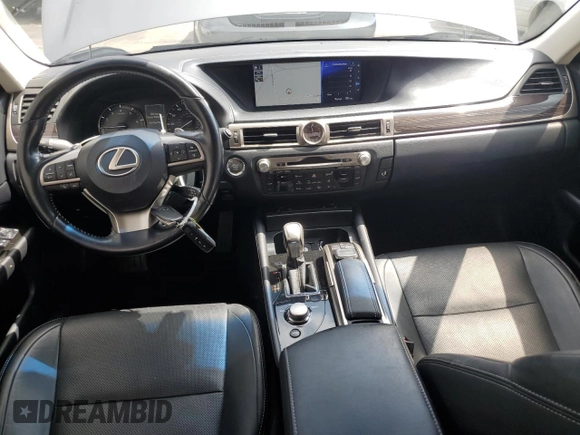 2016 Lexus GS 350 with VIN JTHBZ1BL6GA002480, listed as a Copart auction lot 55603185 with 8,540 mi miles and Salvage title. Bid and sale history available at DreamBid. Image 8.