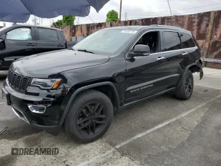 2019 Jeep Grand Cherokee Limited with VIN 1C4RJEBG8KC797448, listed as a Copart auction lot 55955745 with 52,637 mi miles and Salvage title. Bid and sale history available at DreamBid. Image 1.
