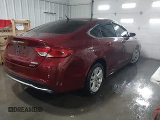 2015 Chrysler 200 Limited with VIN 1C3CCCAB7FN667315, listed as a IAAI auction lot 41256721 with 73,416 mi miles. Bid and sale history available at carsss.com. Image 4.