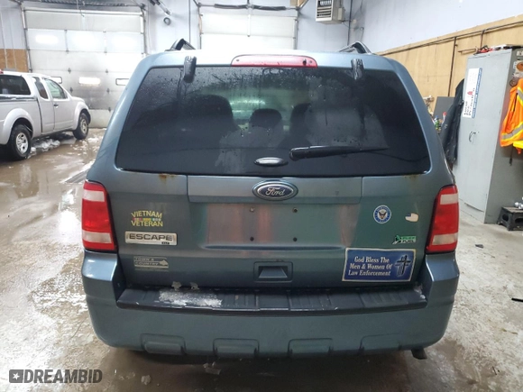 2011 Ford Escape XLT with VIN 1FMCU9DGXBKC53603, listed as a Copart auction lot 47090075 with 114,315 mi miles and Clean Title. Bid and sale history available at carsss.com. Image 6.