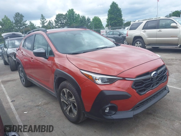 2024 Subaru Crosstrek Premium with VIN JF2GUADC0RH891856, listed as a IAAI auction lot 42385366 with 3,651 mi miles and . Bid and sale history available at DreamBid. Image 13.