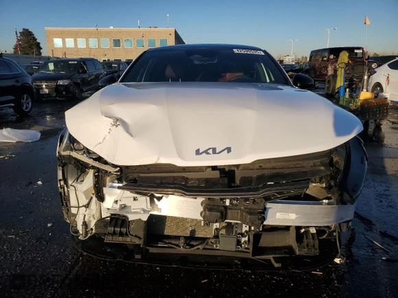 2022 Kia K5 GT-Line with VIN 5XXG64J21NG151942, listed as a Copart auction lot 42590535 with 22,053 mi miles and Salvage Title. Bid and sale history available at carsss.com. Image 5.