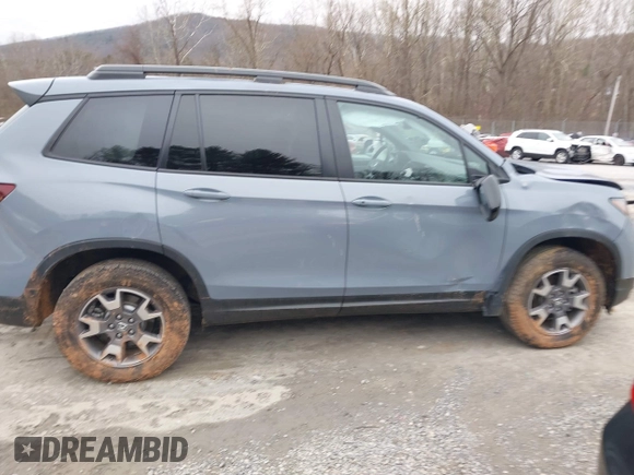 2022 Honda Passport TrailSport with VIN 5FNYF8H61NB018170, listed as a IAAI auction lot 41503190 with 21,469 mi miles and . Bid and sale history available at DreamBid. Image 13.