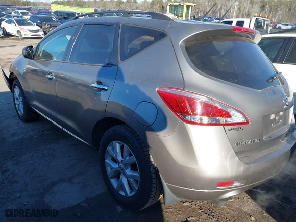 2011 Nissan Murano SV with VIN JN8AZ1MW7BW154028, listed as a IAAI auction lot 41251595 with 205,097 mi miles. Bid and sale history available at carsss.com. Image 3.