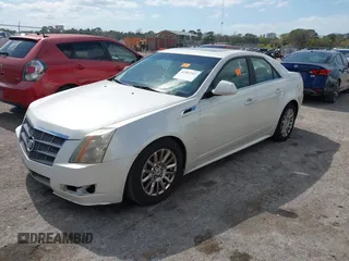 2011 Cadillac CTS Sedan Luxury with VIN 1G6DG5EY7B0126192, listed as a IAAI auction lot 41587247 with 1 mi miles. Bid and sale history available at carsss.com. Image 2.
