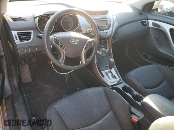 2013 Hyundai Elantra Coupe GS PZEV with VIN KMHDH6AE6DU013045, listed as a Copart auction lot 81542714 with 96,519 mi miles and Salvage Title. Bid and sale history available at carsss.com. Image 8.