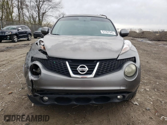 2013 Nissan Juke Nismo with VIN JN8AF5MV5DT207210, listed as a Copart auction lot 51767545 with Not provided miles and Salvage title. Bid and sale history available at DreamBid. Image 5.