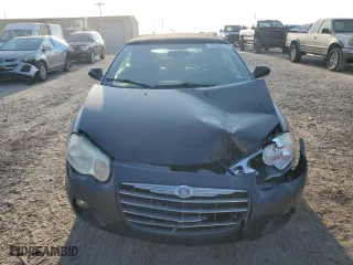 2004 Chrysler Sebring Limited with VIN 1C3EL65R24N103201, listed as a Copart auction lot 75028724 with 0 mi miles and Salvage Title. Bid and sale history available at carsss.com. Image 5.