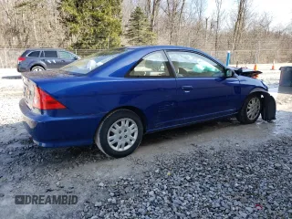2004 Honda Civic LX with VIN 1HGEM22594L075753, listed as a Copart auction lot 47078255 with 158,653 mi miles and Salvage Title. Bid and sale history available at DreamBid. Image 3.