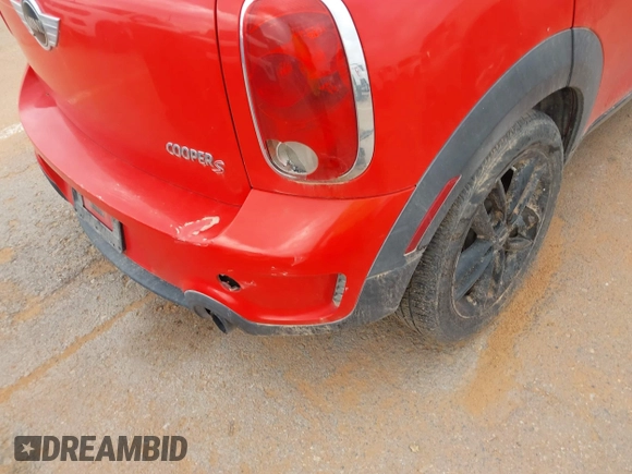 2012 MINI Countryman S with VIN WMWZC3C53CWL84863, listed as a IAAI auction lot 42593807 with Not provided miles and . Bid and sale history available at DreamBid. Image 6.