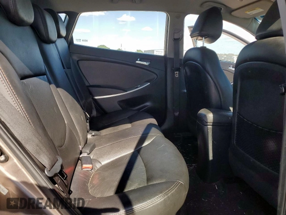 2012 Hyundai Accent SE z VIN KMHCU5AE7CU005441, wystawiony jako Copart lot #56795225 z przebiegiem 137 116 mil mil oraz Szkoda całkowita • Salvage title. Historia ofert i sprzedaży dostępna na DreamBid. Obrazek 10.