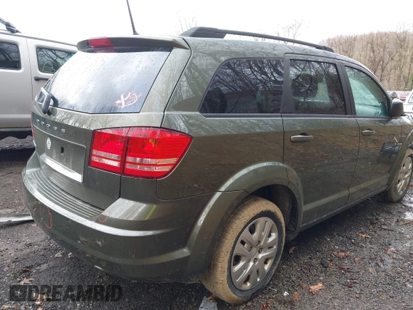 2018 Dodge Journey SE with VIN 3C4PDCABXJT496661, listed as a IAAI auction lot 41908124 with 82,257 mi miles. Bid and sale history available at carsss.com. Image 19.