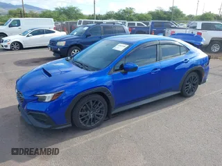 2022 Subaru WRX Premium with VIN JF1VBAF66N9022448, listed as a IAAI auction lot 42043788 with 38,018 mi miles and . Bid and sale history available at DreamBid. Image 2.