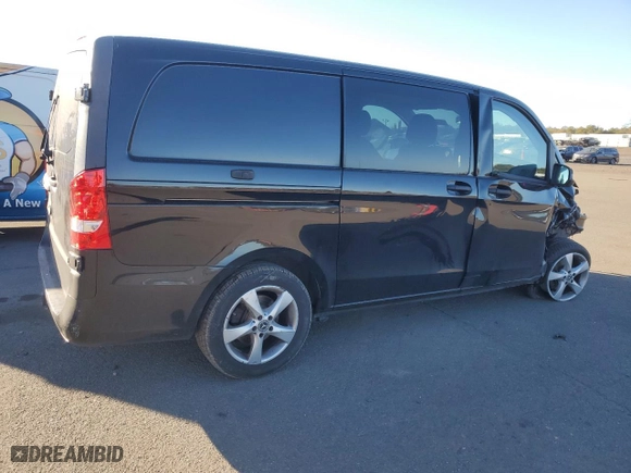 2019 Mercedes-Benz Metris Cargo Van with VIN WD3PG2EA0K3607115, listed as a Copart auction lot 42304145 with 130,615 mi miles and Salvage Title. Bid and sale history available at carsss.com. Image 3.
