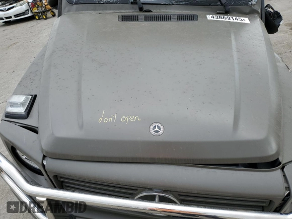 2020 Mercedes-Benz G 550 z VIN W1NYC6BJ0LX344757, wystawiony jako Copart lot #43869145 z przebiegiem Nie podano mil oraz Szkody całkowita. Historia ofert i sprzedaży dostępna na DreamBid. Obrazek 11.
