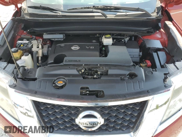 2015 Nissan Pathfinder S z VIN 5N1AR2MN0FC679282, wystawiony jako Copart lot #64091305 z przebiegiem 54 143 mil mil oraz Czysty tytuł • Clean title. Historia ofert i sprzedaży dostępna na DreamBid. Obrazek 12.