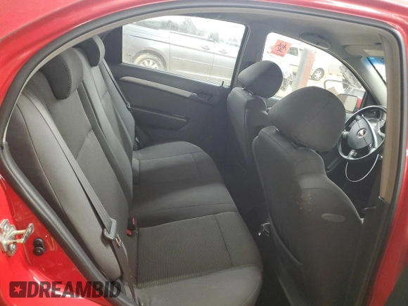 2007 Chevrolet Aveo LS z VIN KL1TD566X7B168714, wystawiony jako Copart lot #47942785 z przebiegiem 116 010 mil mil oraz Szkody całkowita. Historia ofert i sprzedaży dostępna na DreamBid. Obrazek 10.