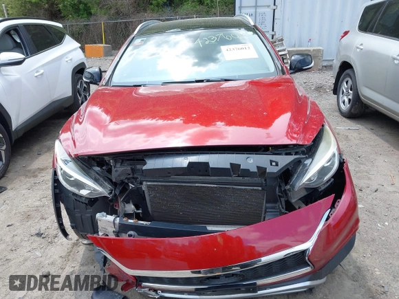2017 Infiniti QX30 Premium with VIN SJKCH5CRXHA032082, listed as a IAAI auction lot 42376012 with 73,814 mi miles and . Bid and sale history available at DreamBid. Image 12.