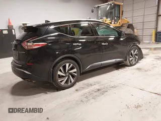 2018 Nissan Murano SV with VIN 5N1AZ2MG3JN189028, listed as a IAAI auction lot 41292450 with 126,997 mi miles and . Bid and sale history available at carsss.com. Image 4.