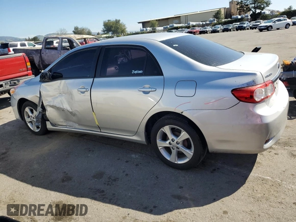 2012 Toyota Corolla L with VIN 2T1BU4EE0CC781928, listed as a Copart auction lot 46888515 with 155,815 mi miles and Salvage Title. Bid and sale history available at DreamBid. Image 2.