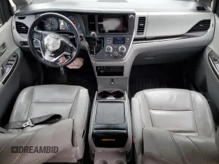 2015 Toyota Sienna XLE with VIN 5TDYK3DC9FS552119, listed as a Copart auction lot 55424515 with 108,307 mi miles and Salvage title. Bid and sale history available at DreamBid. Image 8.