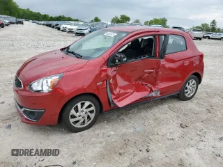 2017 Mitsubishi Mirage SE with VIN ML32A4HJ9HH015901, listed as a Copart auction lot 58991815 with 94,973 mi miles and Salvage title. Bid and sale history available at DreamBid. Image 1.