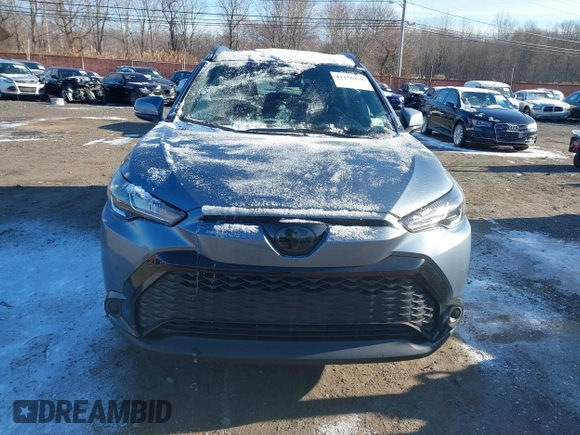 2023 Toyota Corolla Cross Hybrid S with VIN 7MUFBABG4PV003663, listed as a IAAI auction lot 41156179 with 39,987 mi miles and . Bid and sale history available at DreamBid. Image 12.