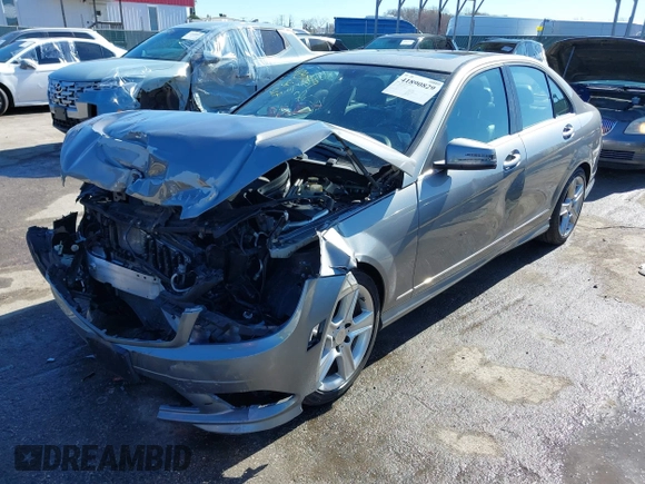 2011 Mercedes-Benz C-Class C 300 Sport with VIN WDDGF8BB1BR153274, listed as a IAAI auction lot 41890829 with 96,444 mi miles. Bid and sale history available at carsss.com. Image 2.