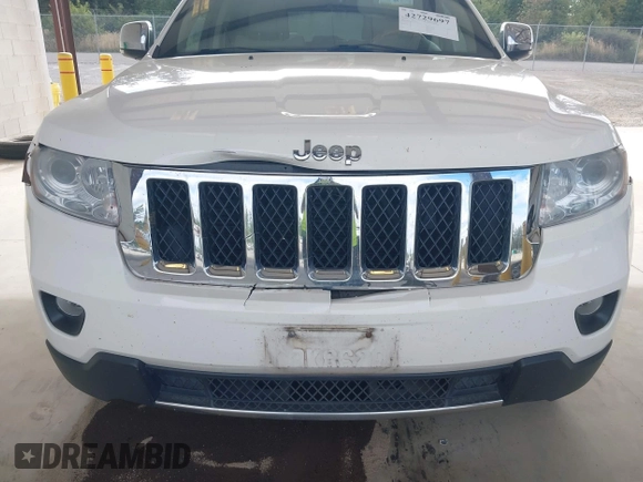 2011 Jeep Grand Cherokee Overland with VIN 1J4RR6GG0BC683624, listed as a IAAI auction lot 42729697 with 212,739 mi miles and . Bid and sale history available at DreamBid. Image 6.