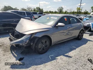 2023 Hyundai Elantra SEL with VIN KMHLM4AG9PU544211, listed as a Copart auction lot 57496185 with 28,548 mi miles and Non repairable. Bid and sale history available at DreamBid. Image 1.