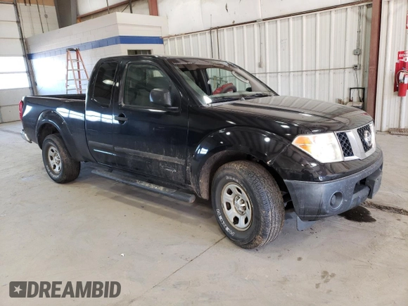 2005 Nissan Frontier XE with VIN 1N6BD06T45C407451, listed as a Copart auction lot 46228515 with 206,536 mi miles and Salvage title. Bid and sale history available at DreamBid. Image 4.
