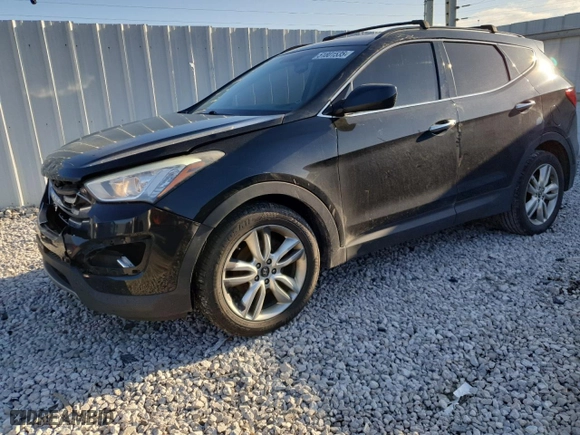 2013 Hyundai Santa Fe 2.0T Sport with VIN 5XYZUDLA0DG095800, listed as a Copart auction lot 51801535 with 198,180 mi miles and Salvage Title. Bid and sale history available at carsss.com. Image 1.