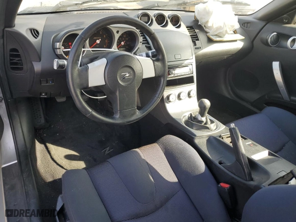2003 Nissan 350Z Touring with VIN JN1AZ34D23T101801, listed as a Copart auction lot 86930144 with NaN miles and Salvage Title. Bid and sale history available at carsss.com. Image 8.