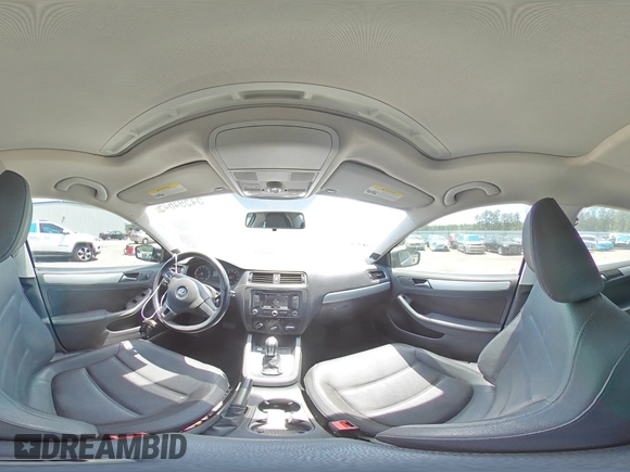 2012 Volkswagen Jetta SEL with VIN 3VWLX7AJ8CM469540, listed as a Copart auction lot 54594645 with 88,272 mi miles and Salvage title. Bid and sale history available at DreamBid. Image 14.