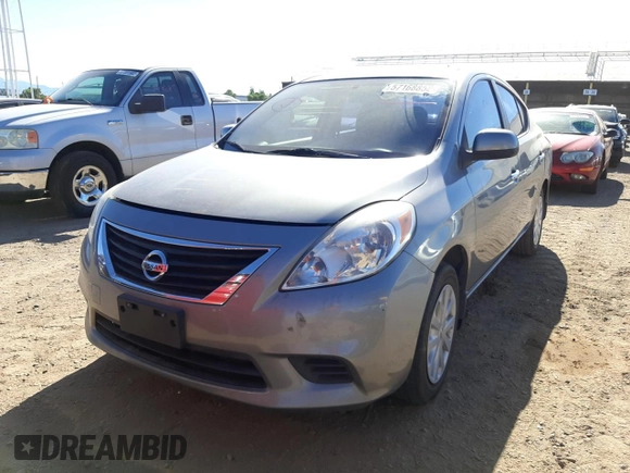 2012 Nissan Versa SV with VIN 3N1CN7AP5CL895790, listed as a Copart auction lot 65652525 with Not provided miles and Clean title. Bid and sale history available at DreamBid. Image 1.