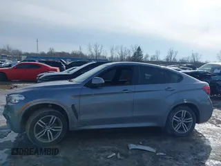 2018 BMW X6 xDrive50i with VIN 5UXKU6C50J0W39146, listed as a IAAI auction lot 41652073 with 108,258 mi miles. Bid and sale history available at carsss.com. Image 14.