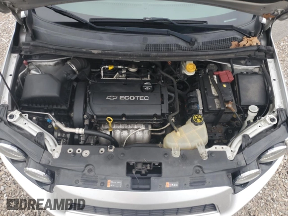 2016 Chevrolet Sonic LS z VIN 1G1JA5SH8G4110193, wystawiony jako Copart lot #45536835 z przebiegiem 116 239 mil mil oraz Szkoda całkowita • Salvage title. Historia ofert i sprzedaży dostępna na DreamBid. Obrazek 12.