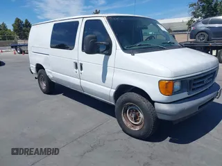 2007 Ford Econoline Cargo Commercial with VIN 1FTNE24L47DB09202, listed as a IAAI auction lot 42667157 with 172,842 mi miles and . Bid and sale history available at DreamBid. Image 1.