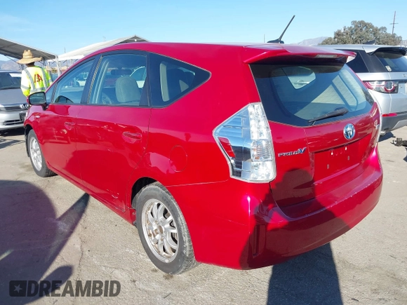 2013 Toyota Prius Two with VIN JTDZN3EU9D3201308, listed as a IAAI auction lot 41645132 with 47,908 mi miles. Bid and sale history available at carsss.com. Image 3.