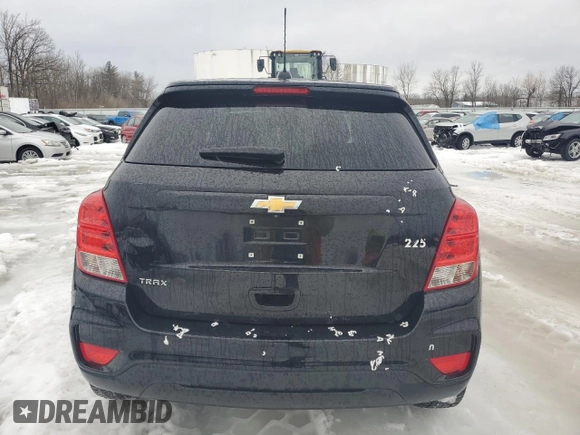 2020 Chevrolet Trax LS with VIN KL7CJKSB5LB321543, listed as a Copart auction lot 56460685 with Not Provided miles and Non Repairable. Bid and sale history available at DreamBid. Image 6.
